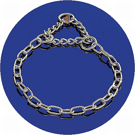 Herm Sprenger Stainless Steel 3.0mm Martingale Fur Saver Short Link Dog Collars